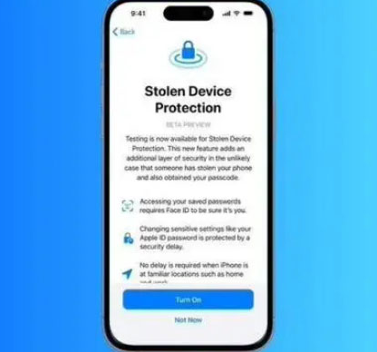 红原苹果授权维修店分享被盗设备保护功能开启方法 